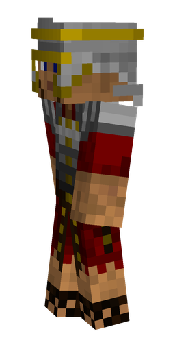 Black skin: body, left side render