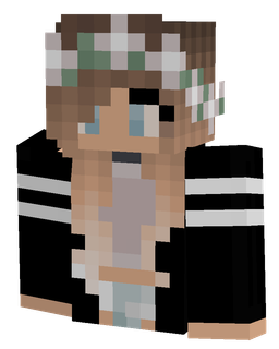 Black skin: bust render