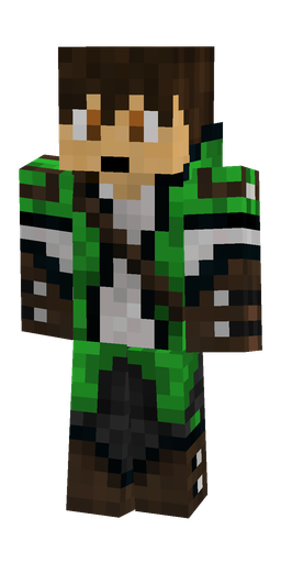 Black skin: body, front render