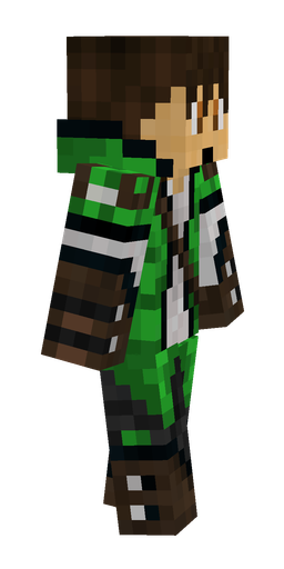 Black skin: body, right side render
