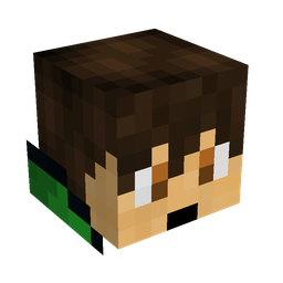 Black skin: head render