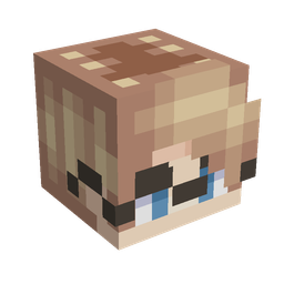 Black skin: head render