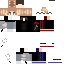 Black skin: raw texture render