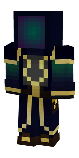 Black skin: body, front render