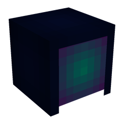 Black skin: head render