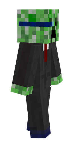 Black skin: body, right side render