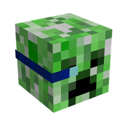 Black skin: head render