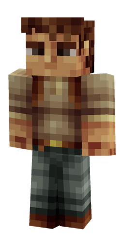 Black skin: body, front render