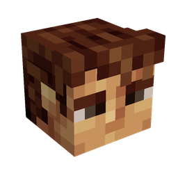 Black skin: head render