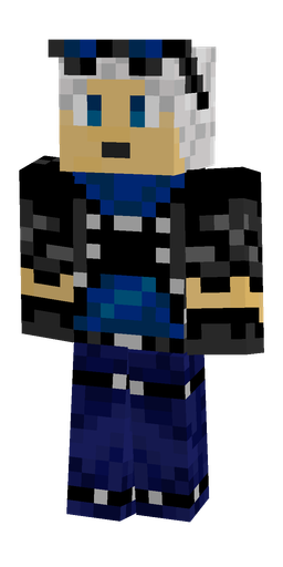 Black skin: body, front render