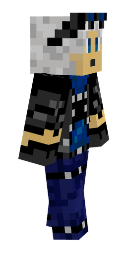 Black skin: body, right side render
