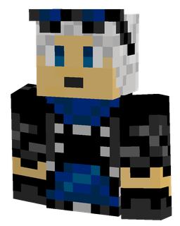 Black skin: bust render