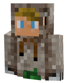 Brown skin: bust render