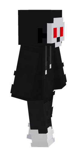 Black skin: body, right side render