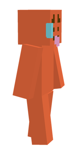Orange skin: body, right side render