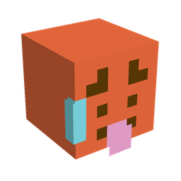 Orange skin: head render