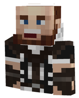 Black skin: bust render