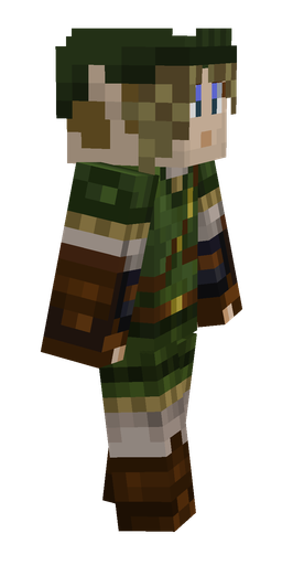 Black skin: body, right side render