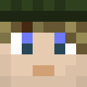 Black skin: face render