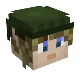 Black skin: head render