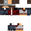 Blue skin: raw texture render
