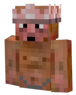 Brown skin: bust render