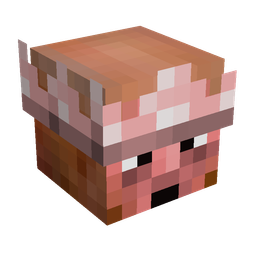 Brown skin: head render