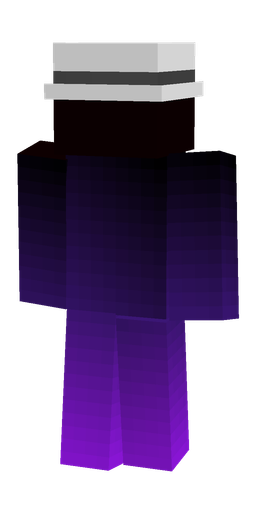 Black skin: body, back render