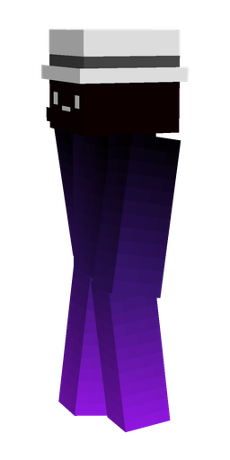 Black skin: body, left side render