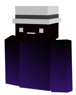 Black skin: bust render