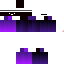 Black skin: raw texture render