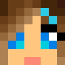 Blue skin: face render