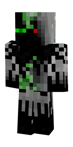Black skin: body, front render