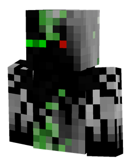 Black skin: bust render