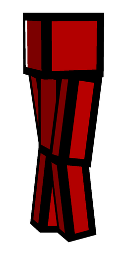 Black skin: body, left side render