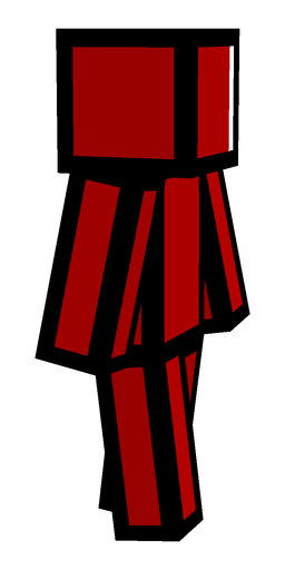 Black skin: body, right side render