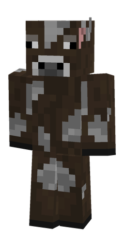 Brown skin: body, front render
