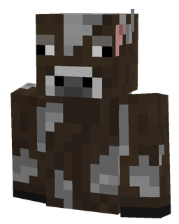 Brown skin: bust render