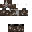 Brown skin: raw texture render