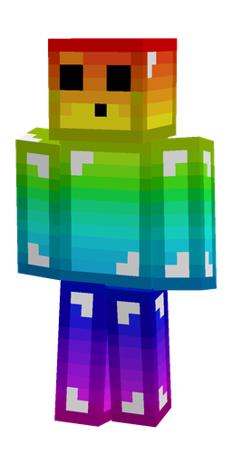 Blue skin: body, front render
