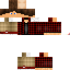 Black skin: raw texture render