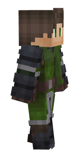 Black skin: body, right side render