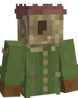 Brown skin: bust render
