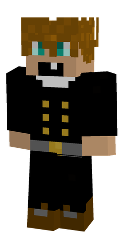 Black skin: body, front render