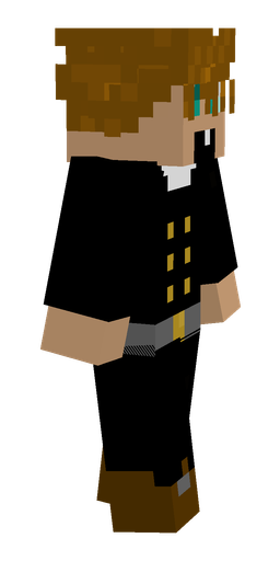 Black skin: body, right side render