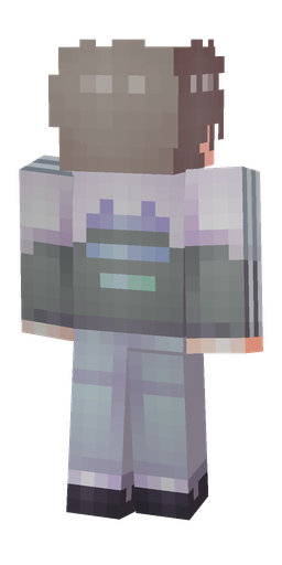 Classic skin: body, back render