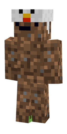 Brown skin: body, front render