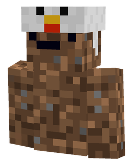 Brown skin: bust render