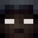 Black skin: face render