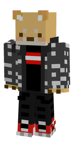 Black skin: body, front render